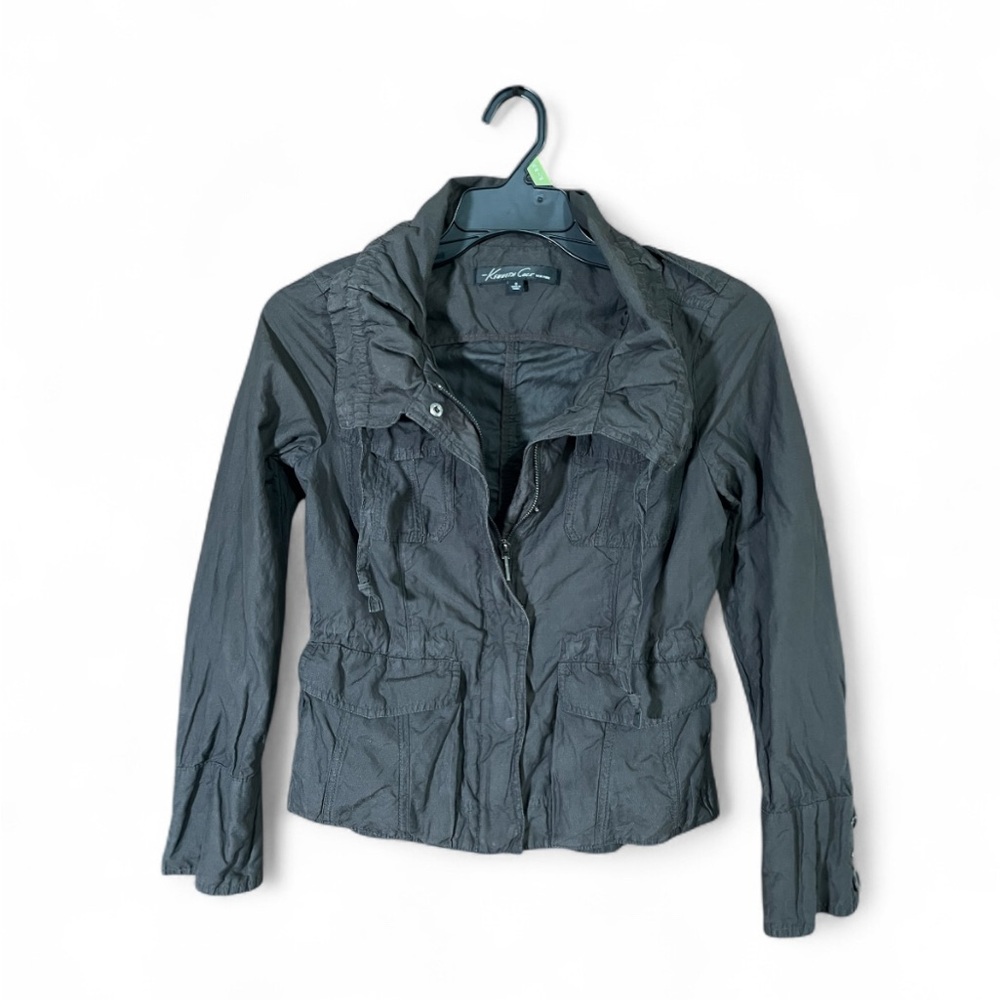 Kenneth Cole New York Utility Jacket Brown Small
